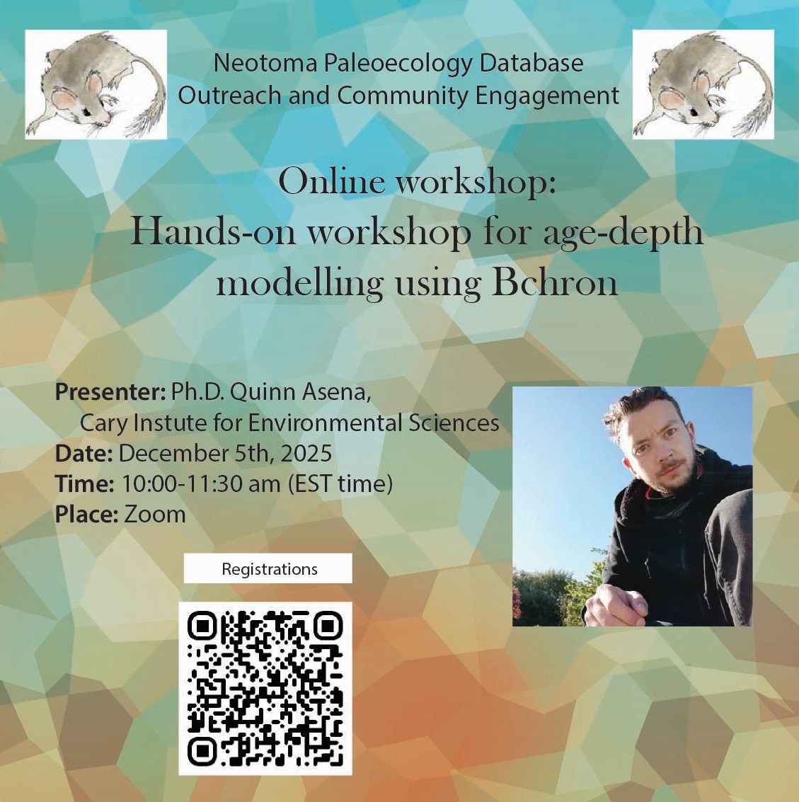 Workshop on age-depth modelling.